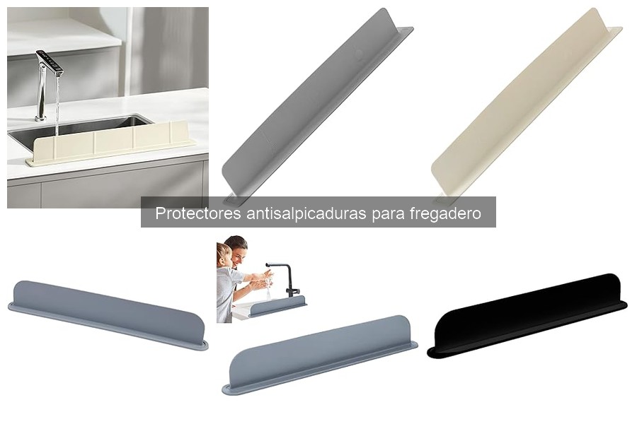 Opiniones sobre protectores antisalpicaduras para fregadero