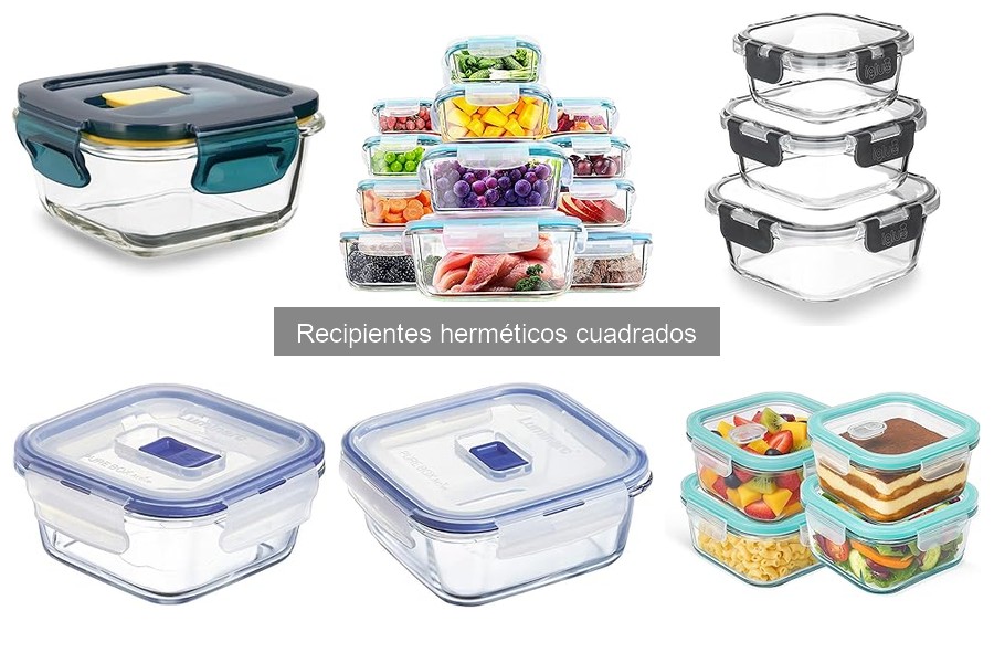 Opiniones sobre recipientes herméticos cuadrados