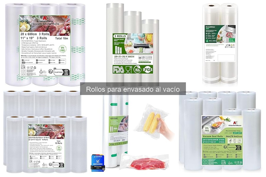 Opiniones sobre rollos envasado al vacío de Bonsenkitchen