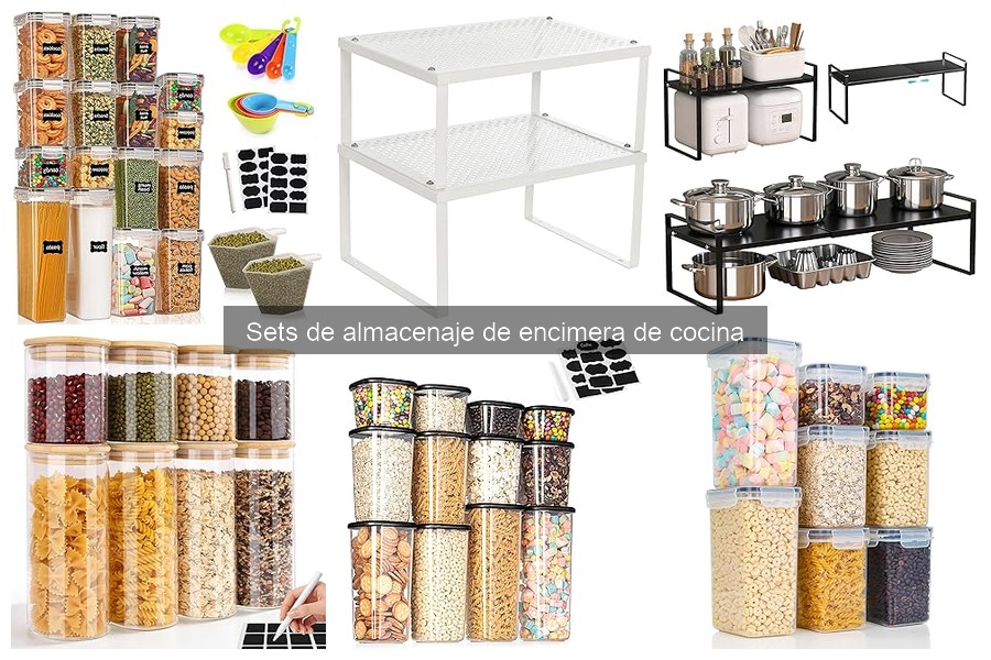 Opiniones sobre Sets de Almacenaje de Encimera de Cocina