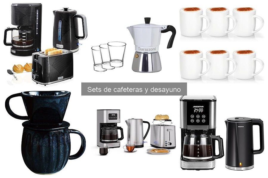 Opiniones sobre sets de cafeteras y desayuno en 2023