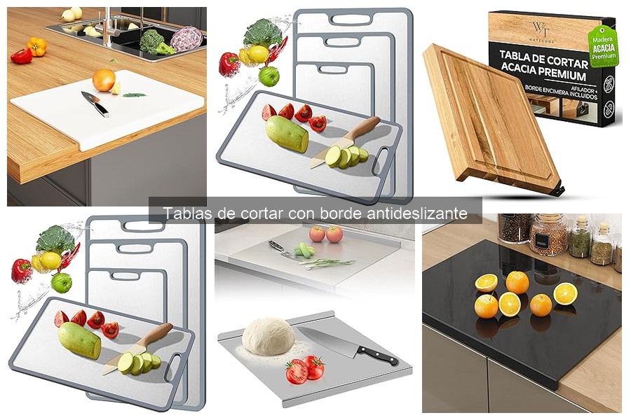 Opiniones sobre Tablas de Cortar Antideslizantes: Experiencias Reales