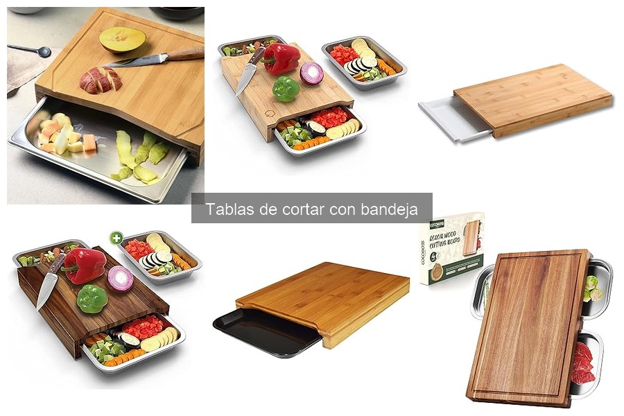 Opiniones sobre Tablas de Cortar con Bandeja en la Cocina