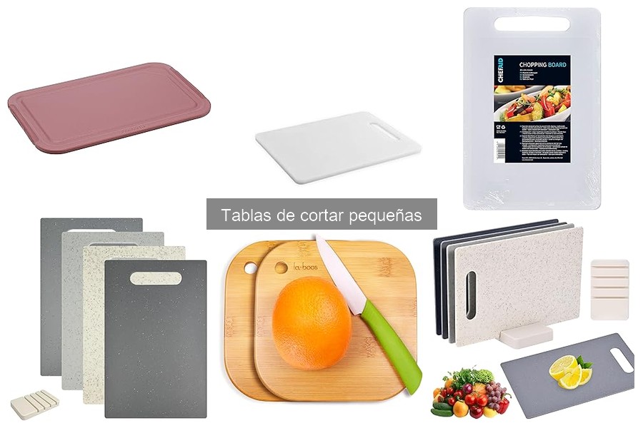 Opiniones sobre tablas de cortar pequeñas: ¿Vale la pena usarlas?