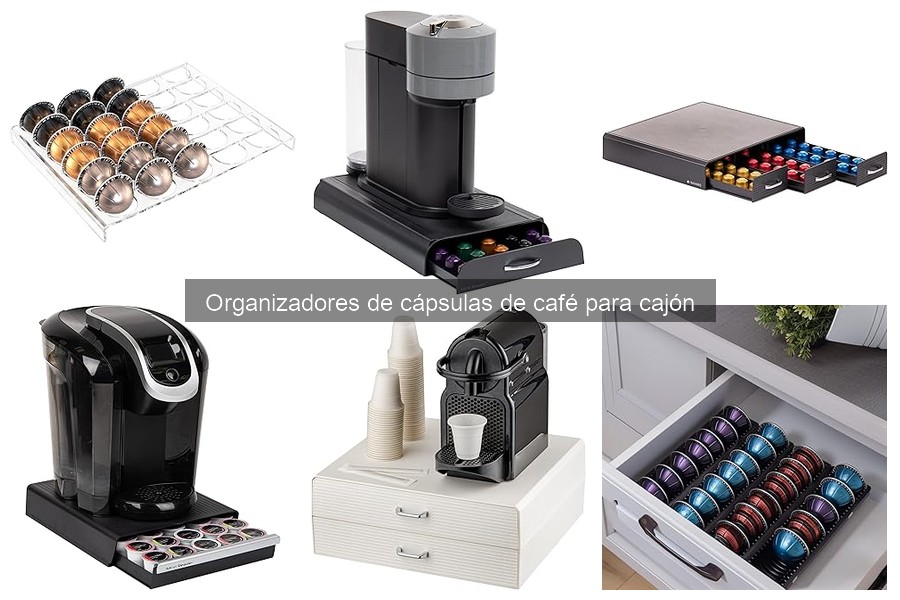 Personaliza tu organizador de cápsulas de café con estilo