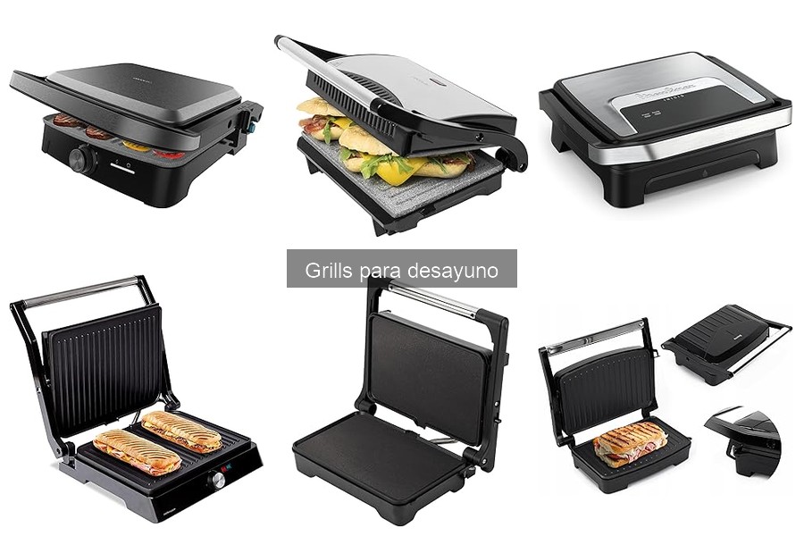 Personaliza tus recetas en grills para desayuno fácilmente
