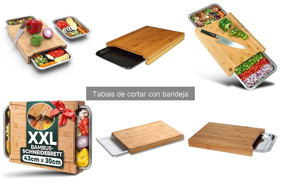 ¿Por qué algunas tablas de cortar con bandeja son más caras?