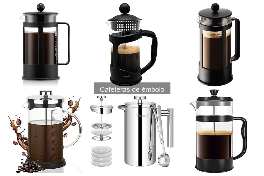 Precios de cafeteras de émbolo y dónde comprarlas