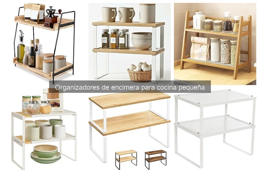 Precios de organizadores de encimera para cocina pequeña