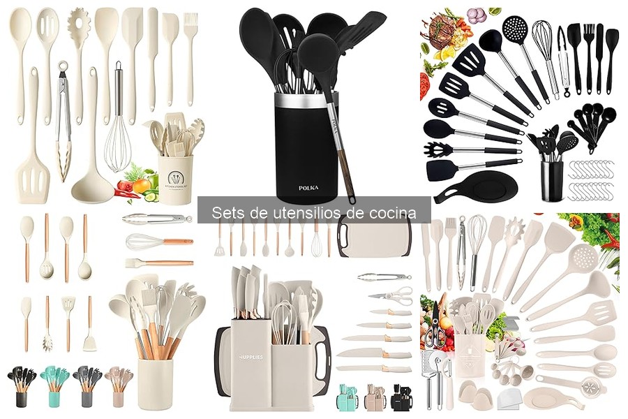 Precios y Dónde Comprar Sets de Utensilios de Cocina