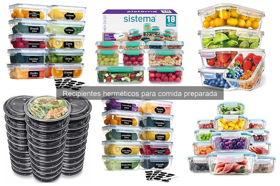 Precios y Mejores Tiendas para Recipientes Herméticos de Comida