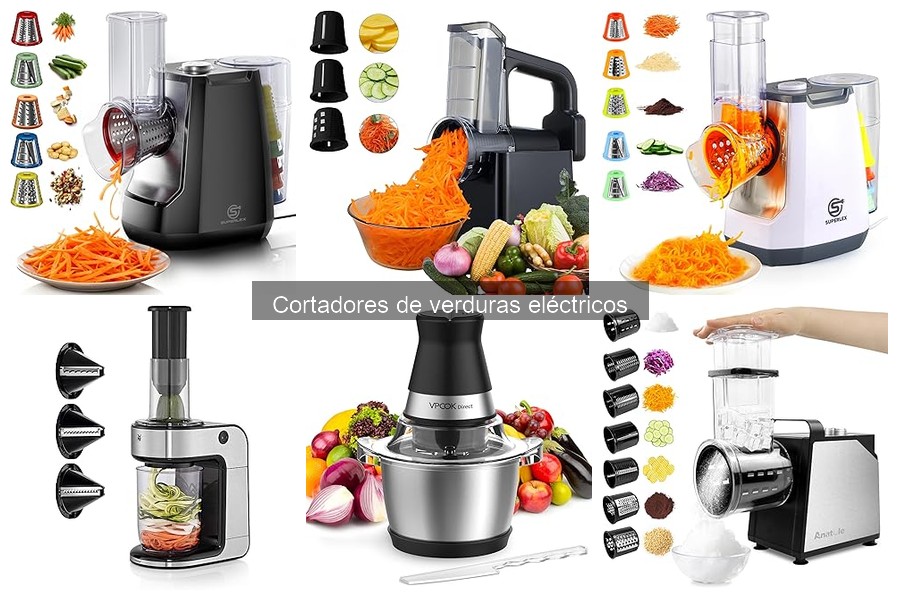 Problemas comunes al usar cortadores de verduras eléctricos