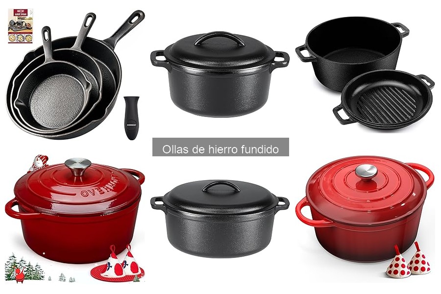 Problemas comunes al usar ollas de hierro fundido y soluciones