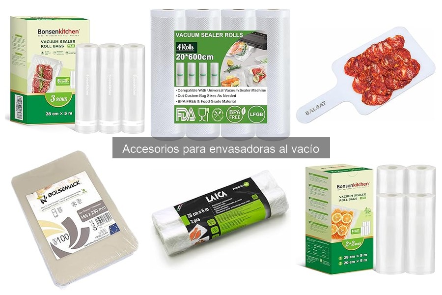 Problemas Comunes con Accesorios de Envasadoras al Vacío