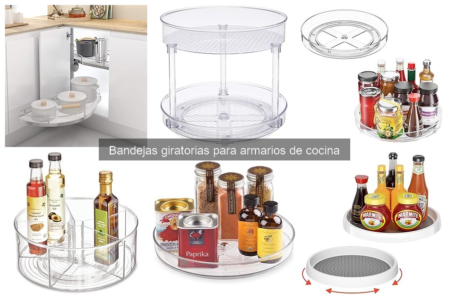 Problemas comunes con bandejas giratorias y soluciones
