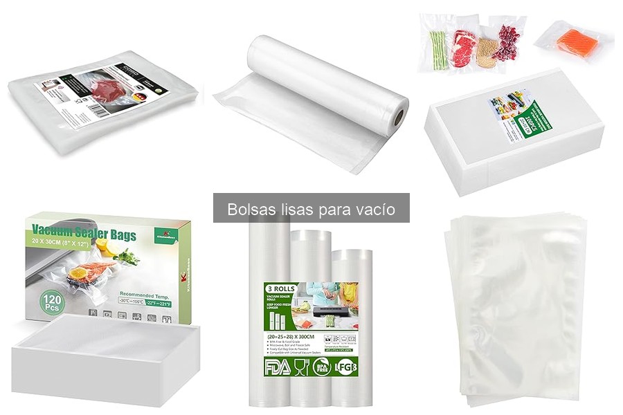 Problemas comunes con bolsas lisas para vacío y soluciones