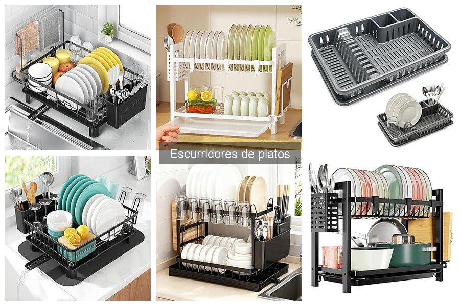 Problemas comunes con escurridores de platos y soluciones