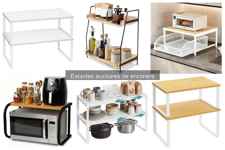Problemas Comunes con Estantes Auxiliares de Encimera