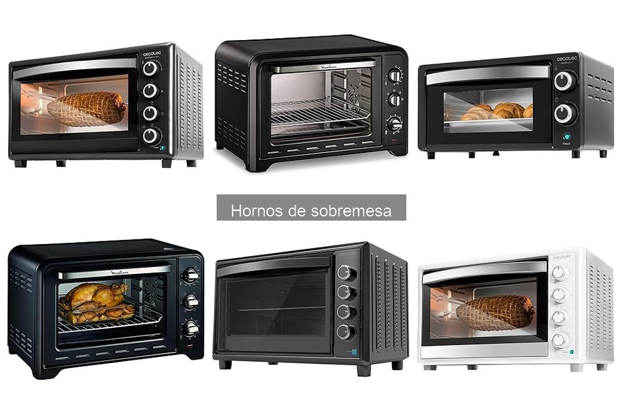 Problemas comunes con hornos de sobremesa y sus soluciones