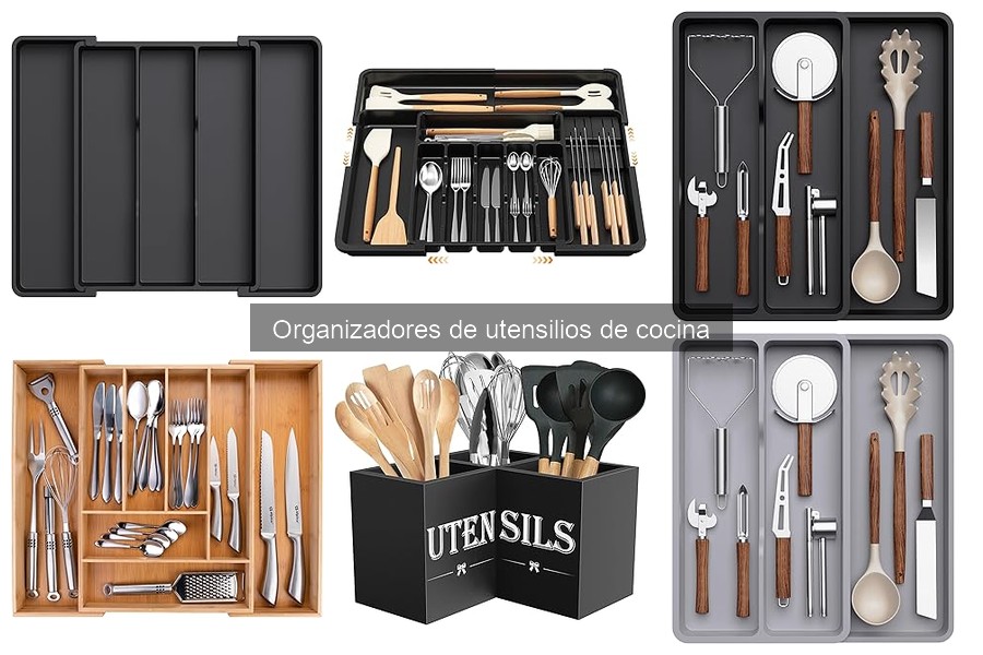 Problemas comunes con organizadores de utensilios de cocina