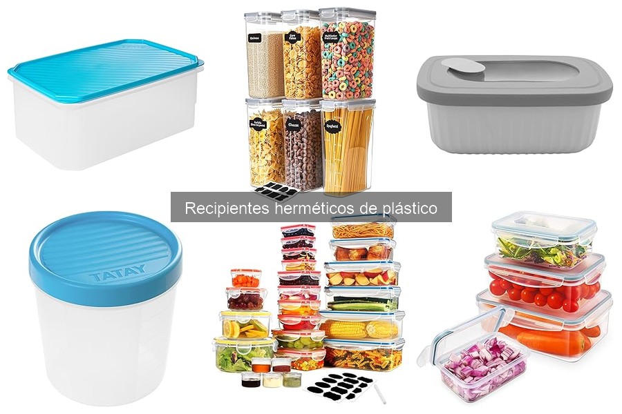 Problemas comunes con recipientes herméticos de plástico