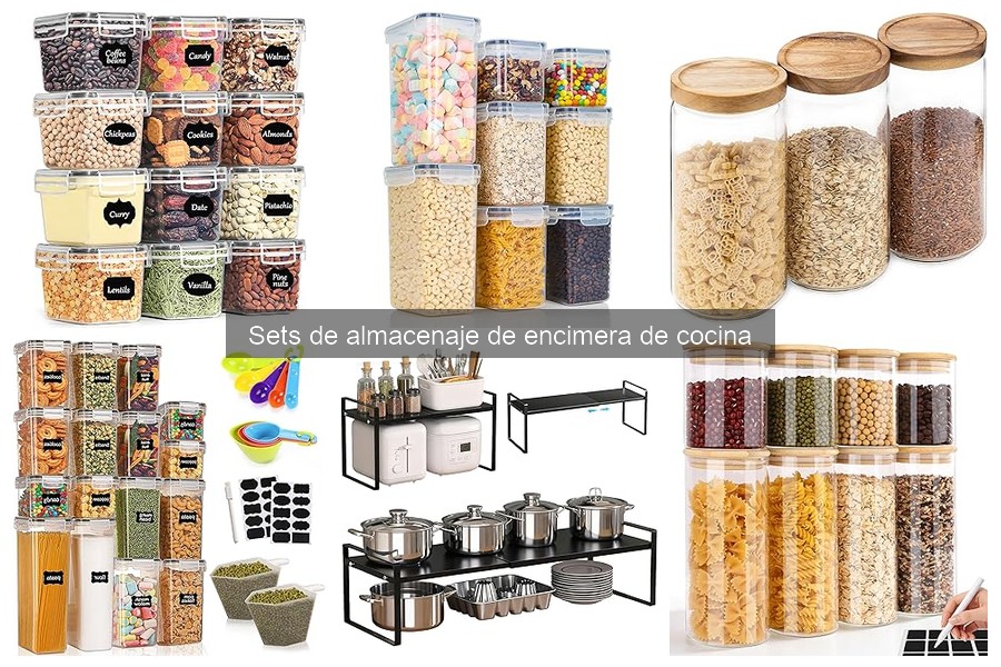 Problemas Comunes con Sets de Almacenaje en la Cocina