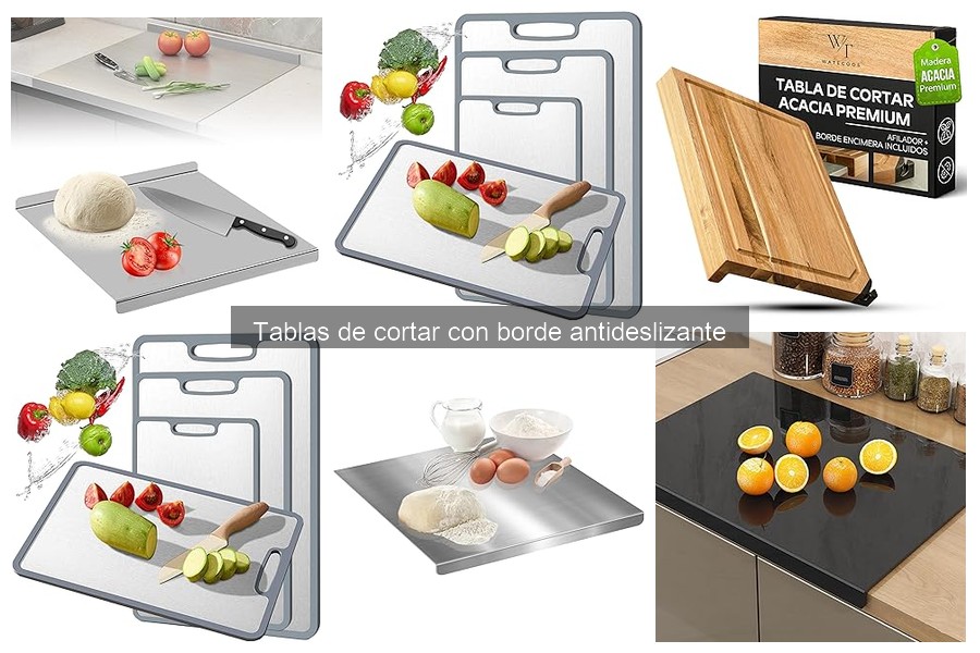 Problemas comunes con tablas de cortar antideslizantes