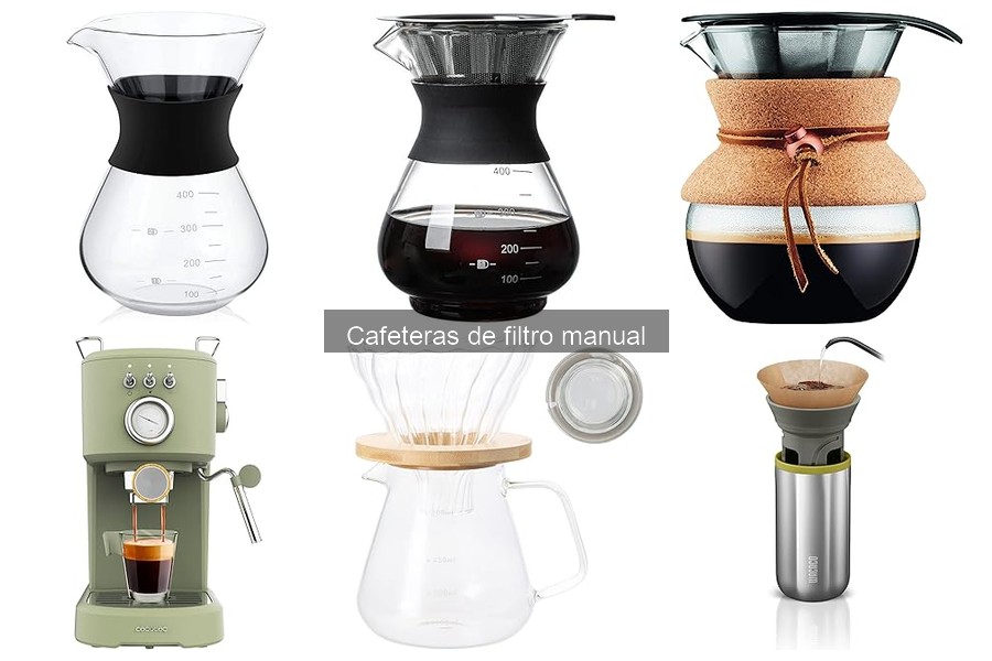 Problemas comunes en cafeteras de filtro manual y soluciones