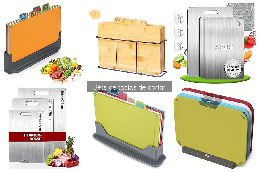 Pros y Contras de Comprar Sets de Tablas de Cortar