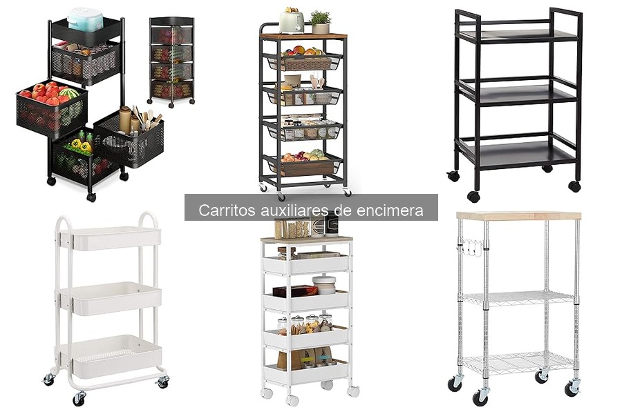 ¿Qué es un carrito auxiliar de encimera? Guía completa