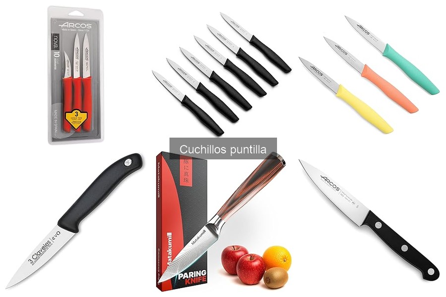 ¿Qué es un cuchillo puntilla? Características y usos