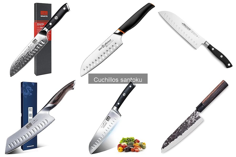 ¿Qué es un cuchillo santoku? Definición y características