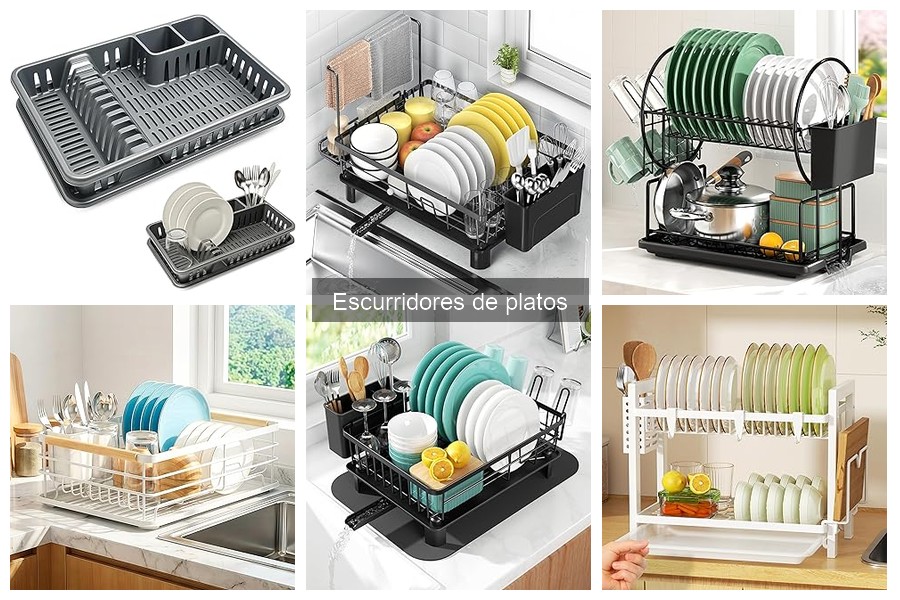 ¿Qué es un escurridor de platos? Guía básica y características