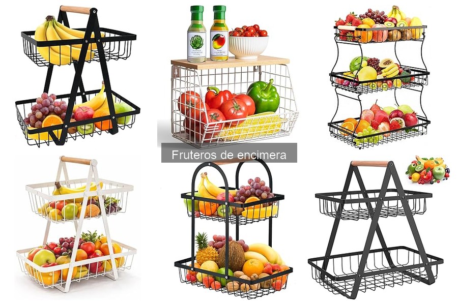 ¿Qué es un frutero de encimera? Características y usos