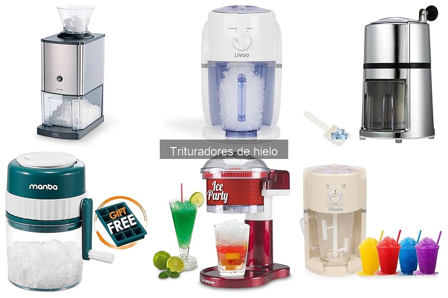 ¿Qué es un triturador de hielo? Características y usos