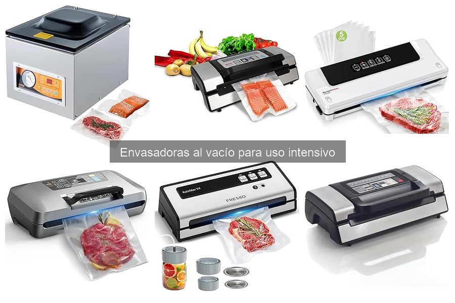¿Qué es una envasadora al vacío para uso intensivo?