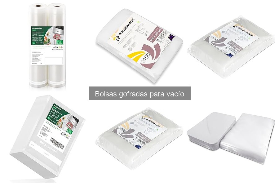 ¿Qué son las bolsas gofradas para vacío? Descubre sus usos