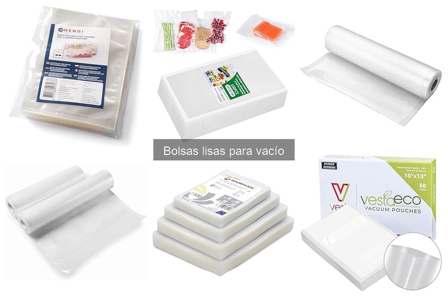 ** ¿Qué son las bolsas lisas para vacío? Beneficios y uso