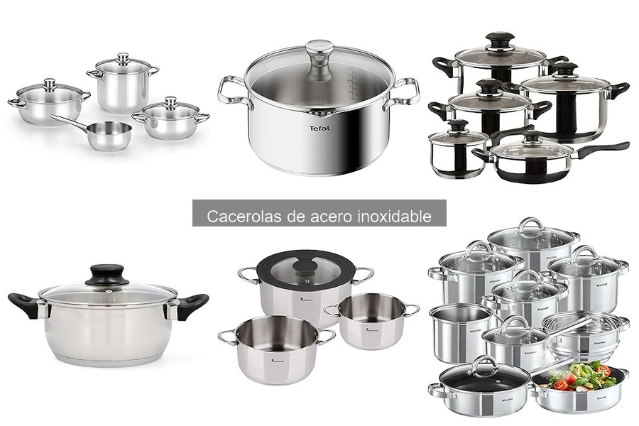 ¿Qué son las cacerolas de acero inoxidable? Beneficios y características