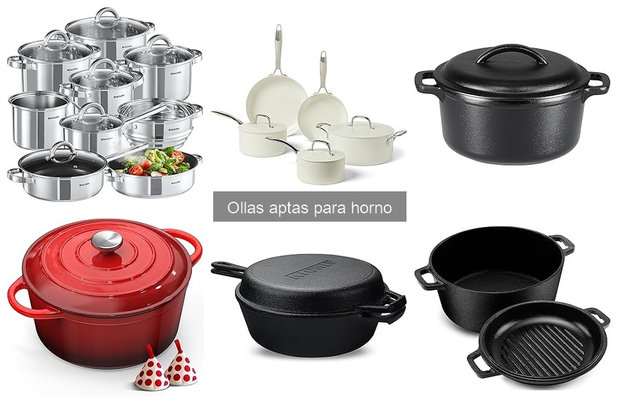 ¿Qué son las ollas aptas para horno? Guía completa