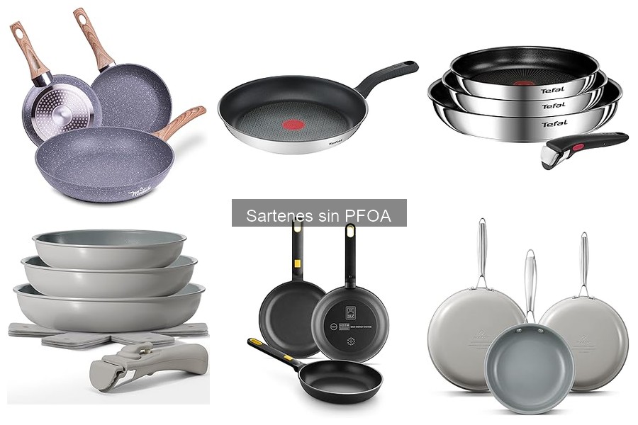¿Qué son las sartenes sin PFOA? Beneficios y ventajas