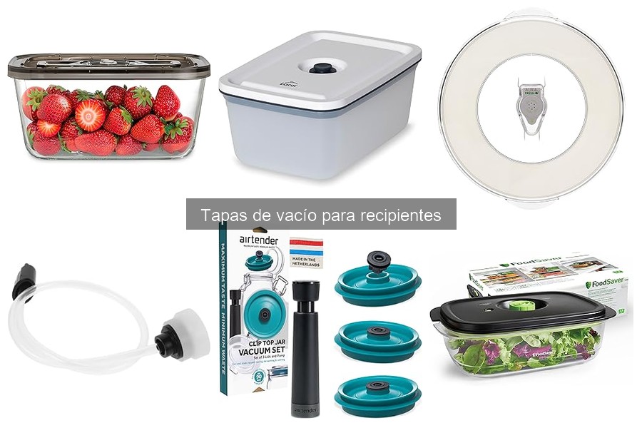¿Qué son las tapas de vacío para recipientes? Guía y beneficios