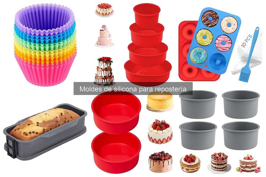 Qué son los moldes de silicona para repostería y sus ventajas