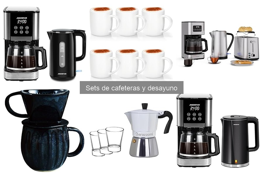 ¿Qué son los sets de cafeteras y desayuno? Guía completa