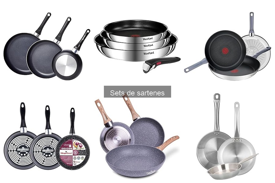 ¿Qué son los sets de sartenes? Características y tipos