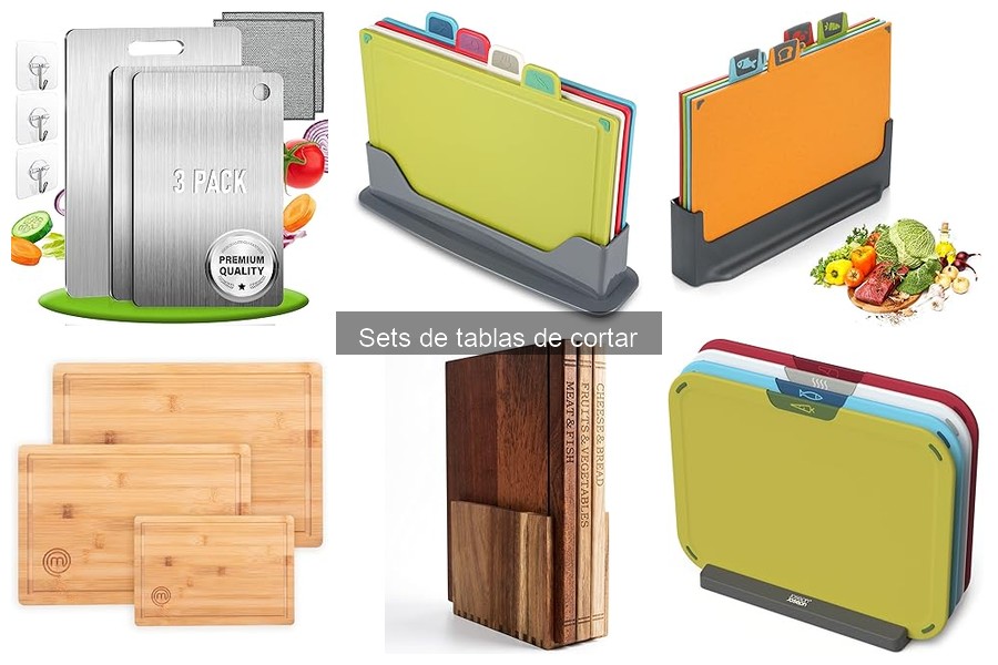 ¿Qué son los sets de tablas de cortar? Guía completa