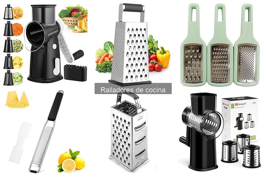 Ralladores de cocina adaptados para personas con movilidad limitada