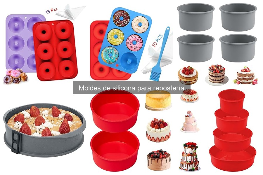 Recetas Fáciles con Moldes de Silicona para Repostería