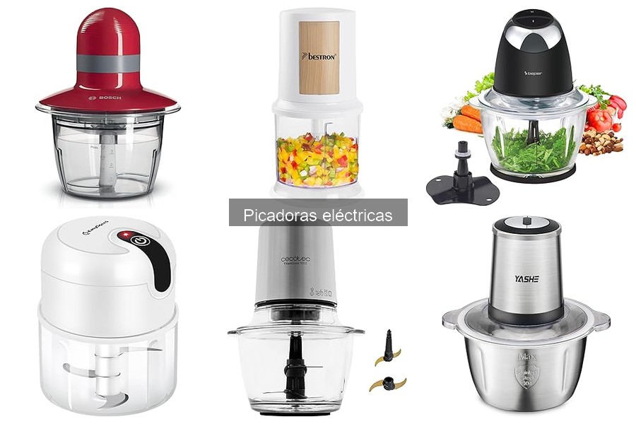 Recetas fáciles con picadoras eléctricas para tu cocina