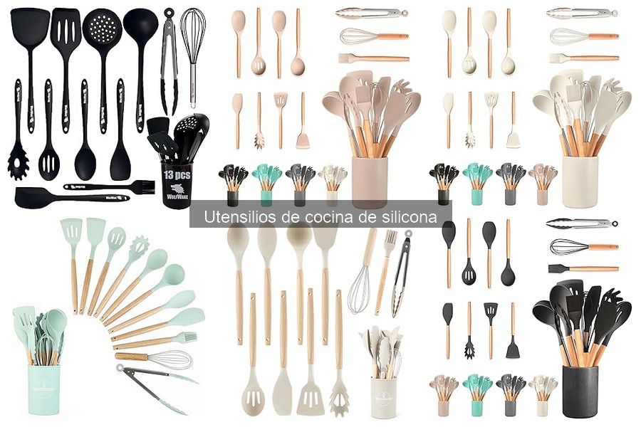 Recetas fáciles con utensilios de cocina de silicona